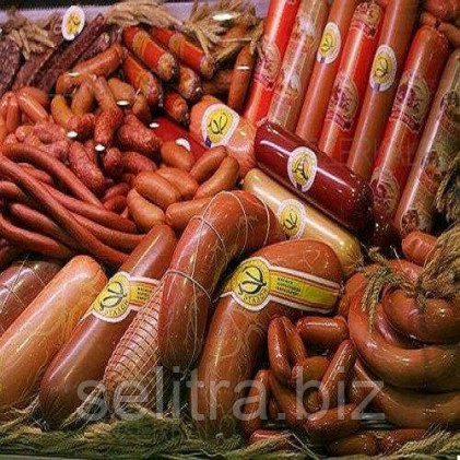 Функциональные смеси для колбас Московская, Полукопченая Эверест, Сарделька, Одесская, Краковская, Телячья